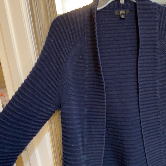 J. Crew | Long Ribbed Open Cardigan - Picture 8 of 9